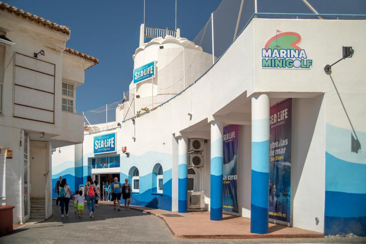 Benal Beach, Luxury Sea & Mountain View Beachside 1 Bedroom Apartment Benalmadena Exterior photo